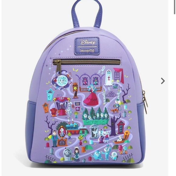 Loungefly Handbags - NWT Loungefly Disney The Haunted Mansion Mini Backpack